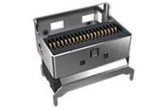 U10 Series SlimSAS™ Low Profile Connectors Image of Amphenol Communications Solutions' U10 Series SlimSAS™ Low Profile Connectors