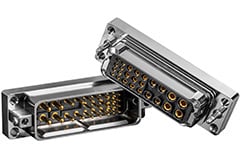 SP Max Power and Signal Connectors Image of Amphenol Positronic's SP Max Power and Signal Connectors