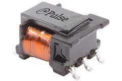 Miniature Automotive Push/Pull Transformer PMT9085 Series Image of Pulse Electronics' Miniature Automotive Push Pull Transformer – PMT9085 Series