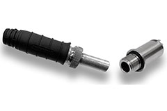 Pines y jacks de alimentación de CC de 15 amperios Image of Switchcraft's 15 Amp DC Power Jacks and Plugs