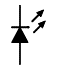 Image of LED schematic symbol