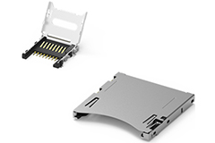 Image of  ATTEND's 104/112 Series SD and microSD Memory Card Sockets