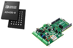 Image of Analog Devices' AD4130-8 32 μA, Ultra Low Power, 24-Bit Sigma-Delta ADC