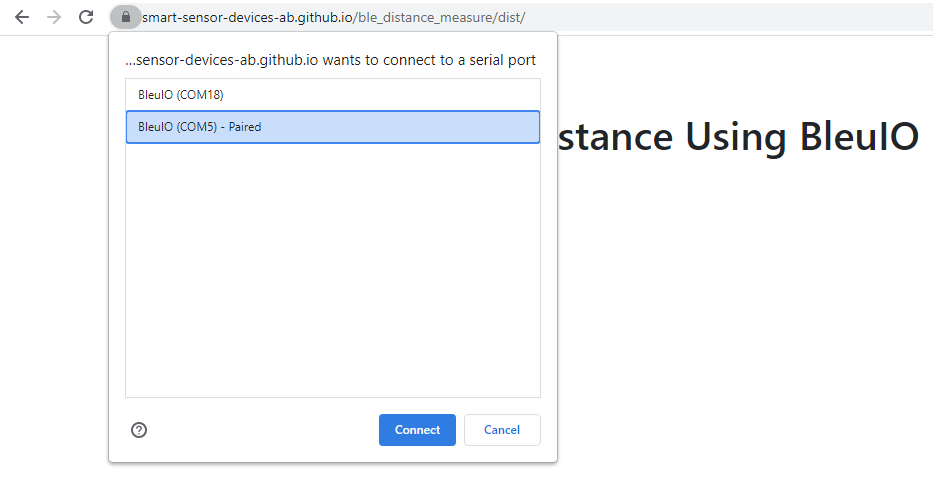 ble distance measure