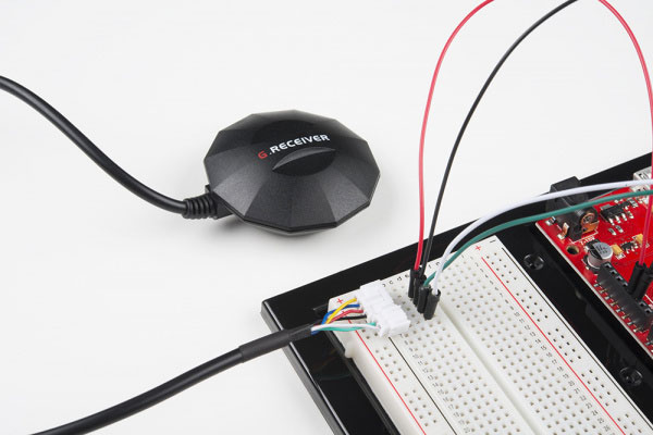 now wire GPS Mouse to microcontroller