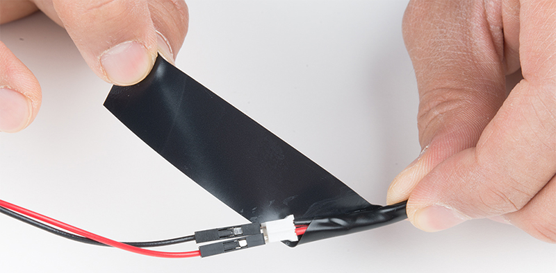 seal any exposed EL wire or connections