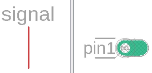 The custom signal pin