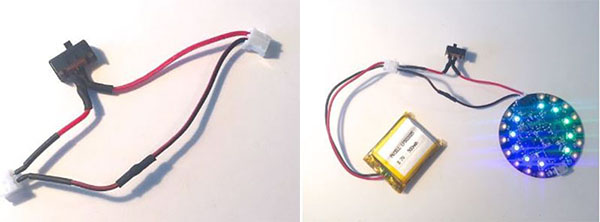 Circuit Playground and battery cable