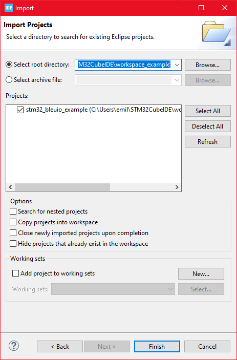 Bluetooth based PIR application using STM32 board