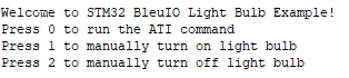 BLE enabled light bulb tutorial