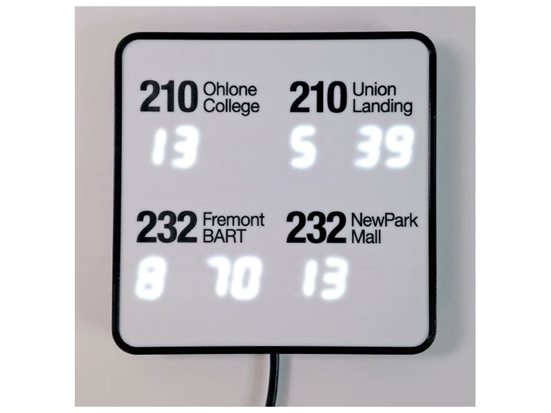 Personalized NextBus ESP8266 Transit Clock Personalized NextBus ESP8266 Transit Clock