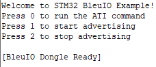 stm32 ble project