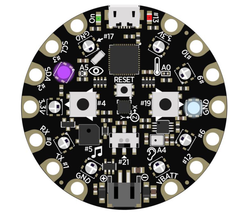 Circuit Playground Class Scheduler